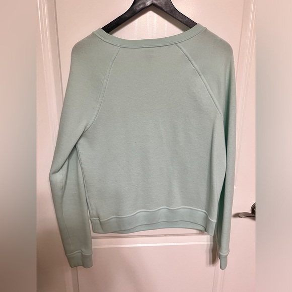Flawed VS PINK turquoise studded sweatshirt size XS - Picture 6 of 12